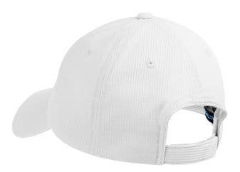 Tennis Dri-Fit Hat - White Stacked Logo