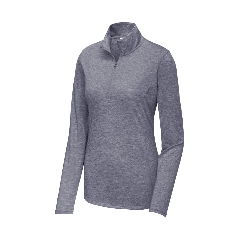 Women's Tennis 1/4 Zip Pullover – Royal Heather