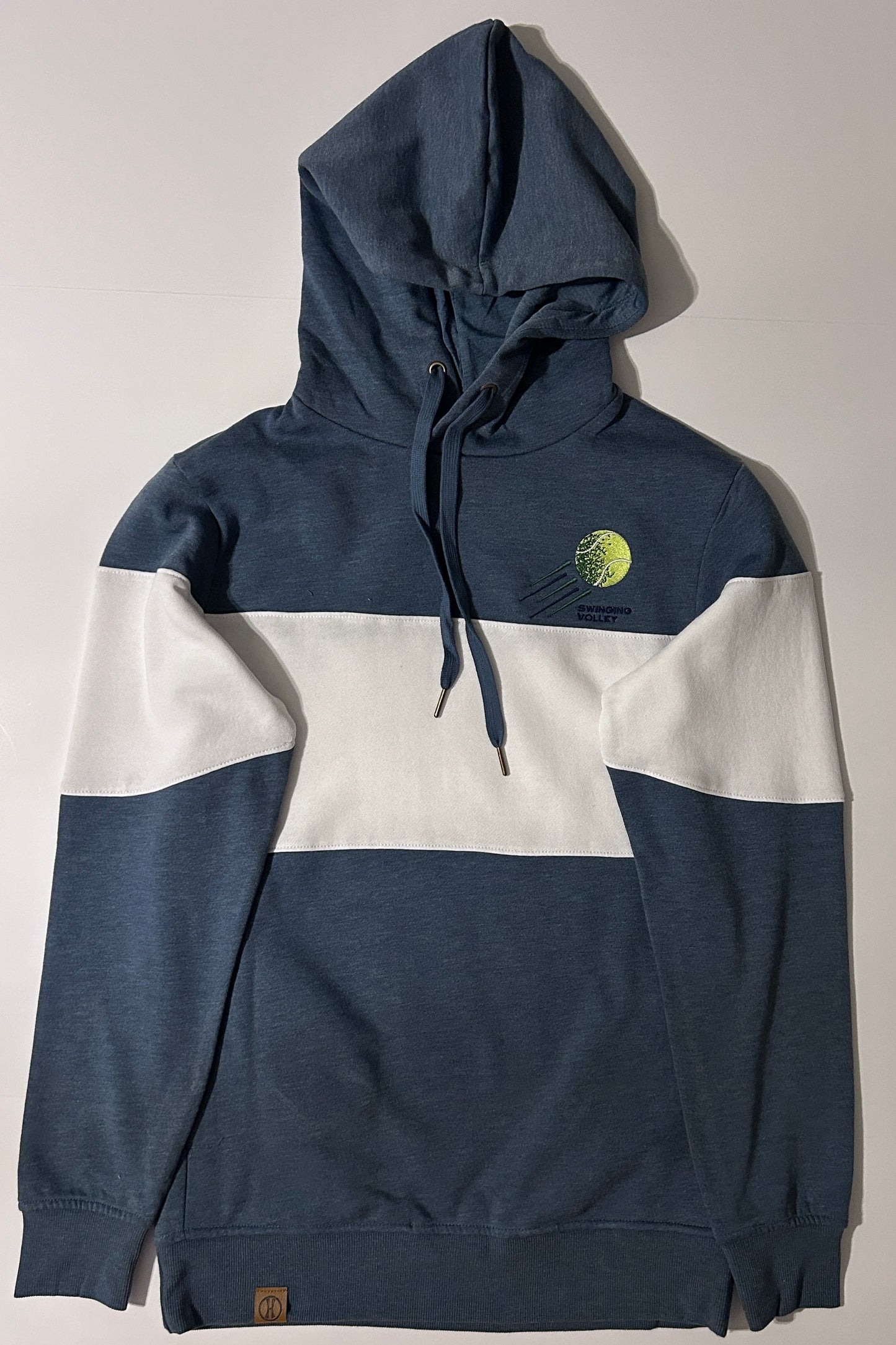 All-American Color Block Hoodie Storm Unisex [Tennis Ball Logo] Swinging Volley