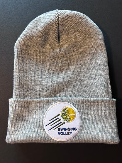 Beanie Heather Gray [Tennis Ball Logo] Swinging Volley