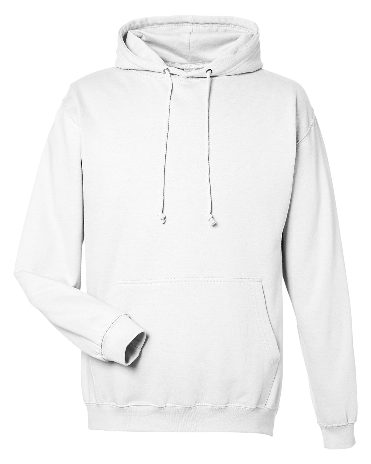 College Hoodie Arctic White Unisex [Tennis Ball Logo] Swinging Volley